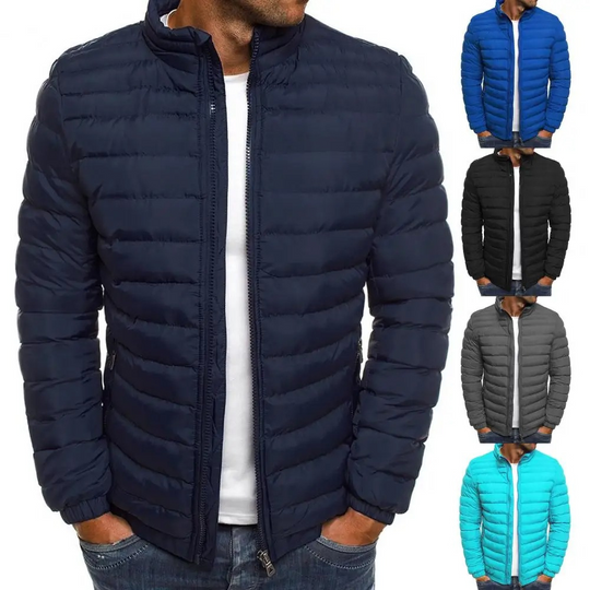 Nordarm - Puffer Jacke Herren – Leichte Steppjacke mit Reißverschluss und sportlichem Design