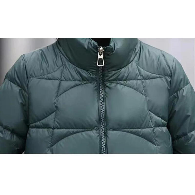 Jacketz - Daunenjacke Damen Warm Gefüttert mit Bequemer Passform und Taschen