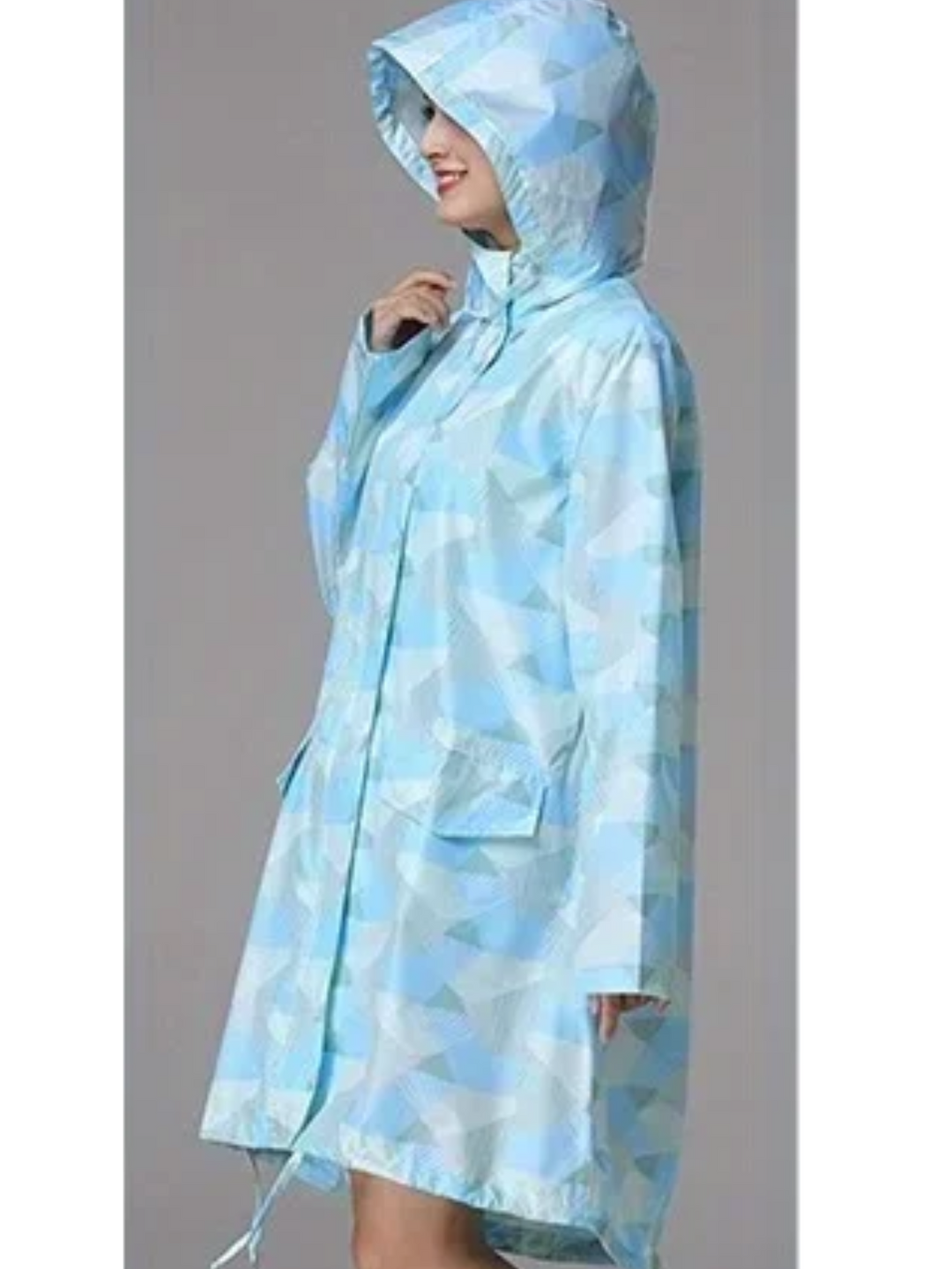 Cloudix - Regenjacke Damen Mit Kapuze - Wasserdichter Faltbarer Mantel