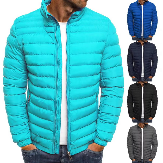 Nordarm - Puffer Jacke Herren – Leichte Steppjacke mit Reißverschluss und sportlichem Design