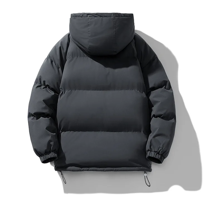 Stiluxe - Puffer Jacke Herren – Warme Steppjacke mit Kapuze und Reißverschluss