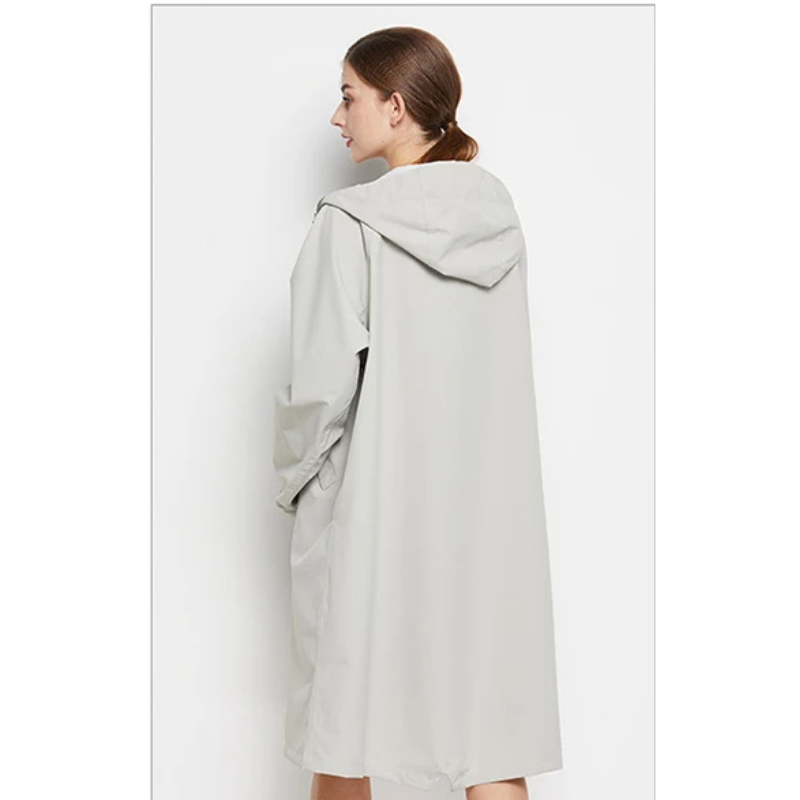 Rainher - Regenjacke Damen Mit Kapuze - Faltbarer Wasserdichter Mantel