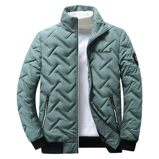 Jackman - Puffer Jacke Herren – Leichte Steppjacke mit Stehkragen und Reißverschluss