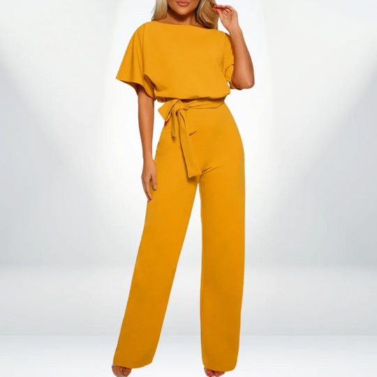 VIDA Damen Jumpsuit mit hoher Taille