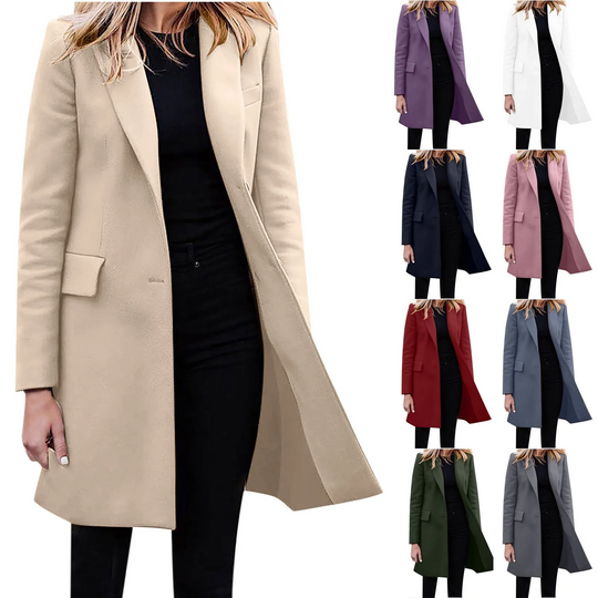 Schicko - Damen Mantel - Klassischer Trenchcoat mit Knopfleiste