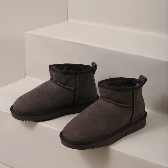 Navorix - Damen Boots Mit Warmfutter - Rutschfeste Winter Knöchelstiefel