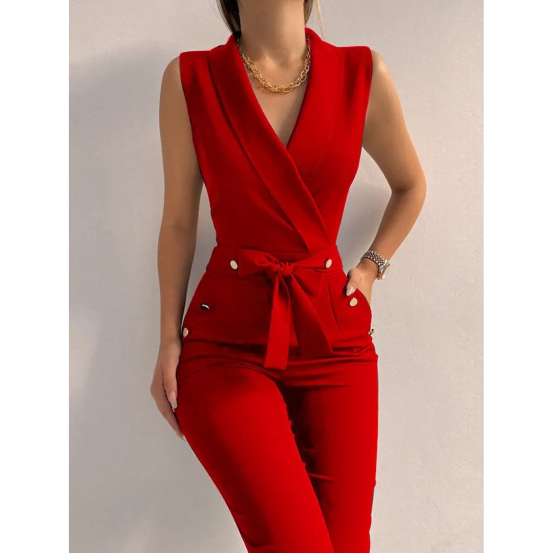 VIDA Ein eleganter langer Jumpsuit