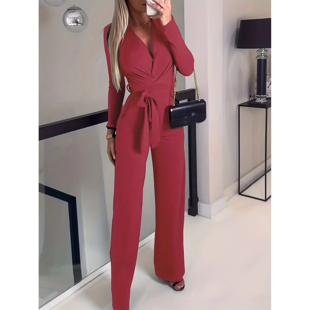 VIDA - Jumpsuit mit breiten Trägern