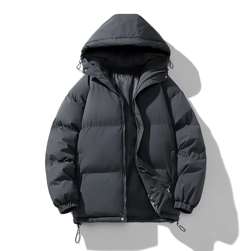 Stiluxe - Puffer Jacke Herren – Warme Steppjacke mit Kapuze und Reißverschluss