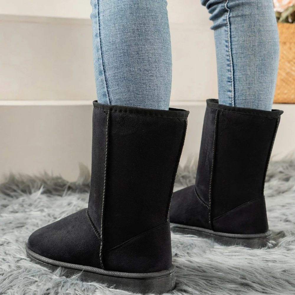 Bellano - Damen Boots Mit Warmfutter - Rutschfeste Hohe Winterstiefel