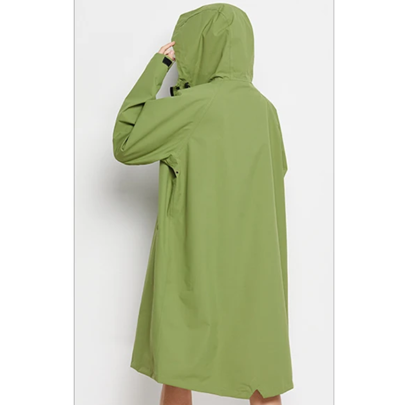 Rainher - Regenjacke Damen Mit Kapuze - Faltbarer Wasserdichter Mantel