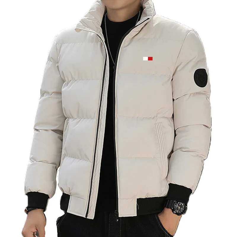 Herrenx - Puffer Jacke Herren – Leichte Winterjacke mit Stehkragen & Reißverschluss