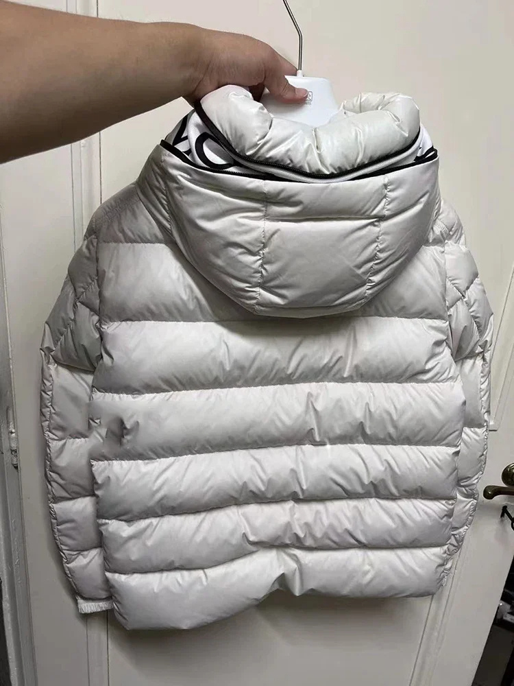 Mantuff - Puffer Jacke Herren – Warme Winterjacke mit Kapuze und Reißverschluss