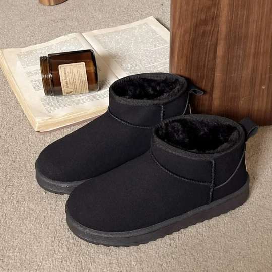 Mavione - Damen Boots Mit Warmfutter - Rutschfeste Winter Knöchelstiefel