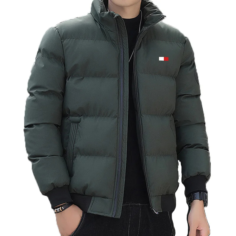 Herrenx - Puffer Jacke Herren – Leichte Winterjacke mit Stehkragen & Reißverschluss