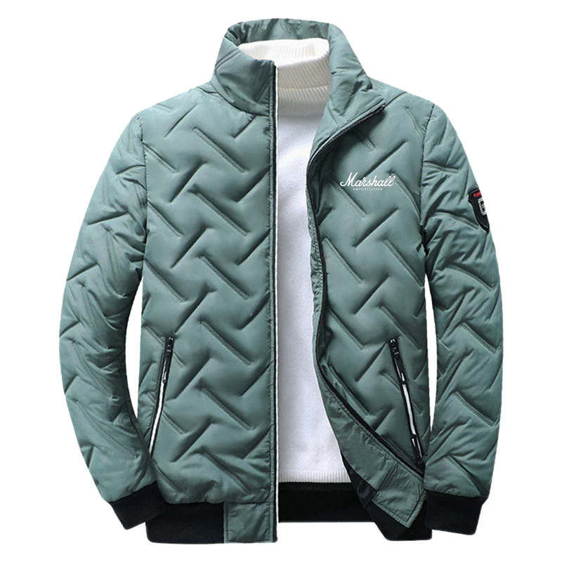 Jackman - Puffer Jacke Herren – Leichte Steppjacke mit Stehkragen und Reißverschluss