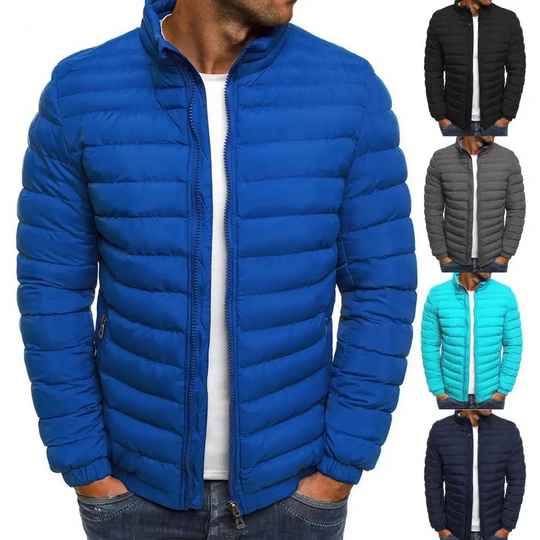 Nordarm - Puffer Jacke Herren – Leichte Steppjacke mit Reißverschluss und sportlichem Design