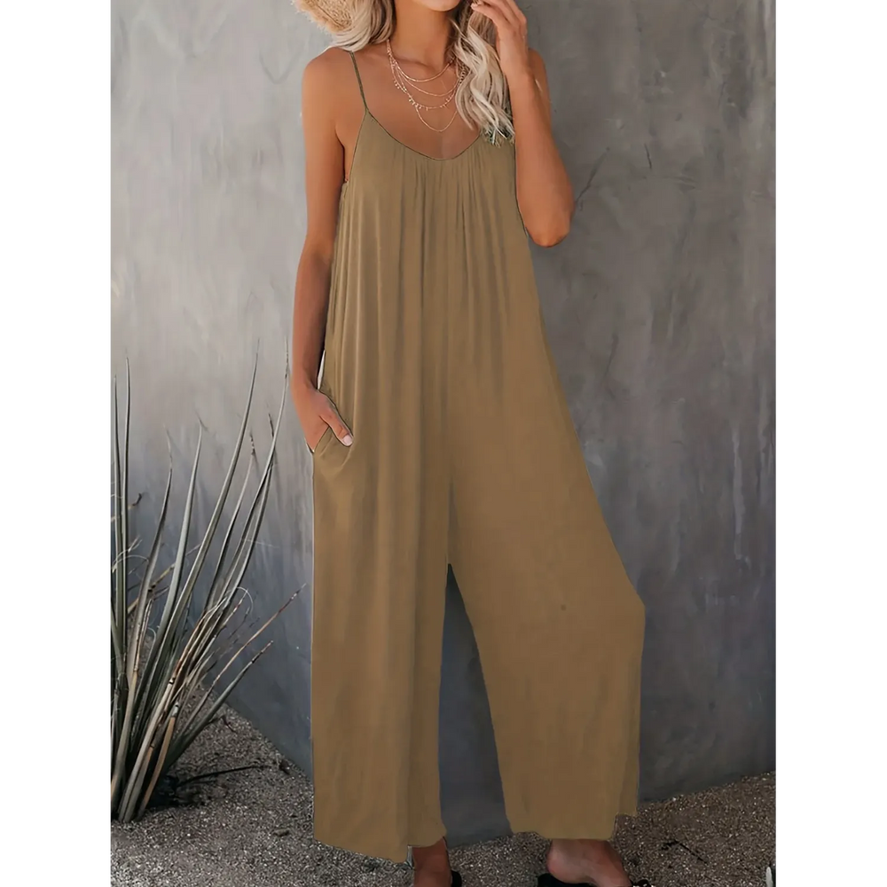 VIDA Schwarzer Jumpsuit