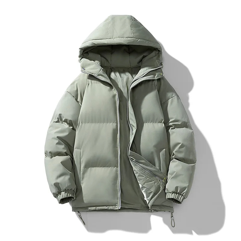 Stiluxe - Puffer Jacke Herren – Warme Steppjacke mit Kapuze und Reißverschluss