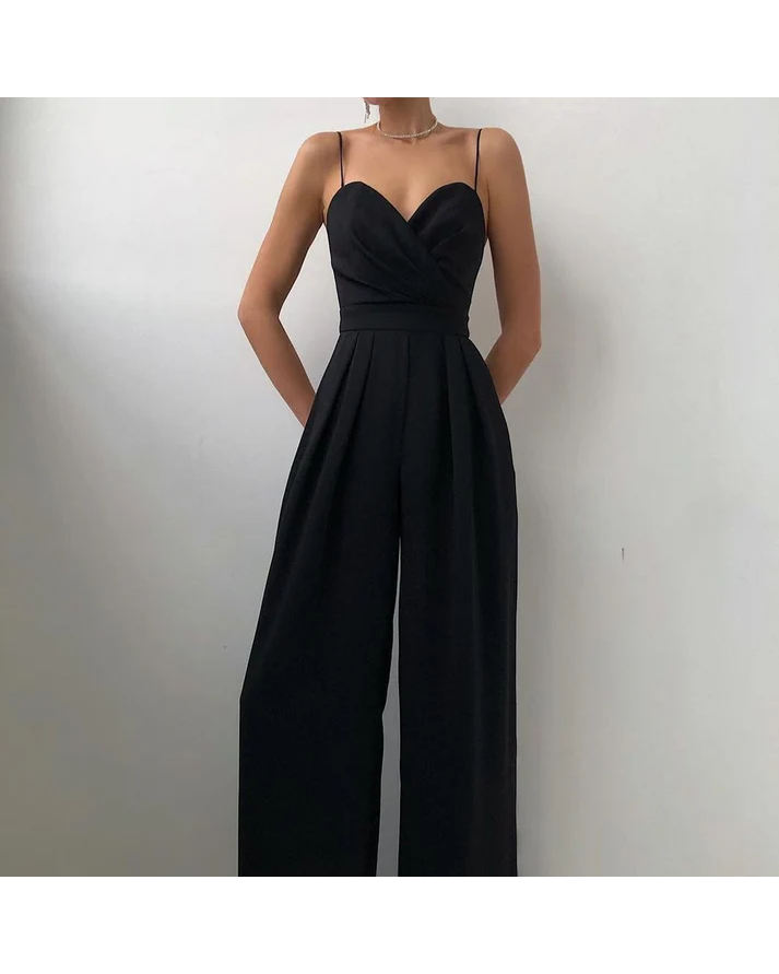 VIDA - sexy Jumpsuit mit Gürtel