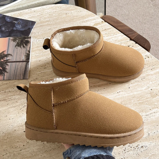 Mavione - Damen Boots Mit Warmfutter - Rutschfeste Winter Knöchelstiefel