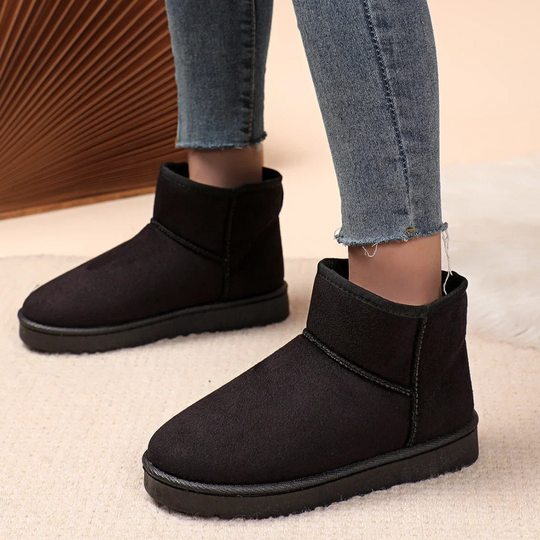 Evelira - Damen Boots Mit Warmfutter - Rutschfeste Winter Knöchelstiefel