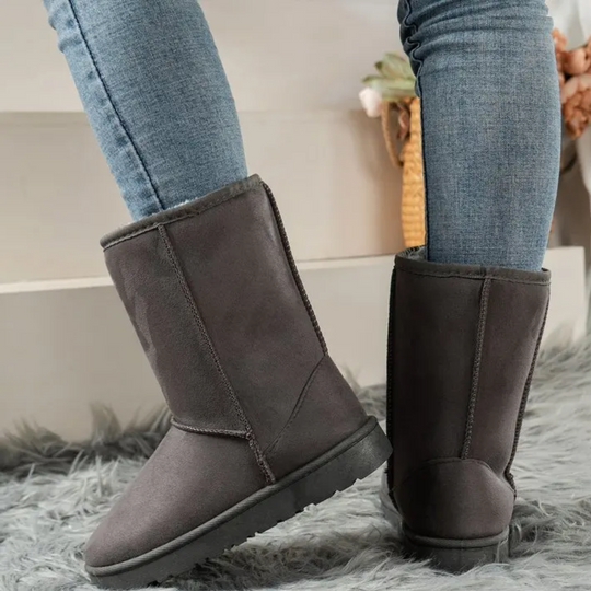 Bellano - Damen Boots Mit Warmfutter - Rutschfeste Hohe Winterstiefel